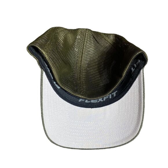 Flexfit yupoong small/medium hat the sanctuary green Uni panel new - Picture 3 of 5